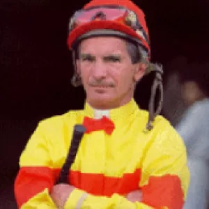 Bill Shoemaker, 1999 Inductee to the Texas Horse Racing Hall of Fame.