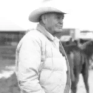 Walter Merrick, 2000 Inductee to the Texas Horse Racing Hall of Fame.