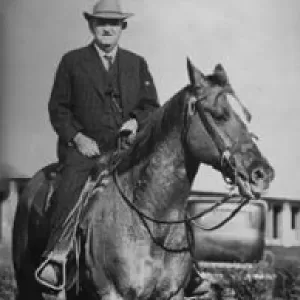 "Colonel" W.T. Waggoner, 2001 Inductee to the Texas Horse Racing Hall of Fame.