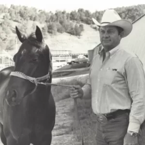 Dr. Jerry Rheudasil, DVM, 2014 Inductee to the Texas Horse Racing Hall of Fame.