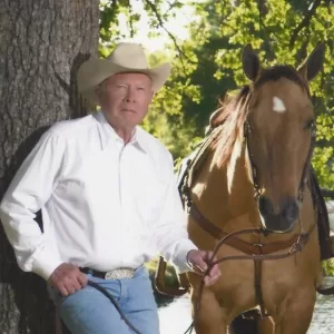Photo of Jim Helzer, 2018 Inductee to the Texas Horse Racing Hall of Fame.