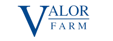 Valor Farm logo.