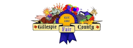 Gillespie County Fair logo.